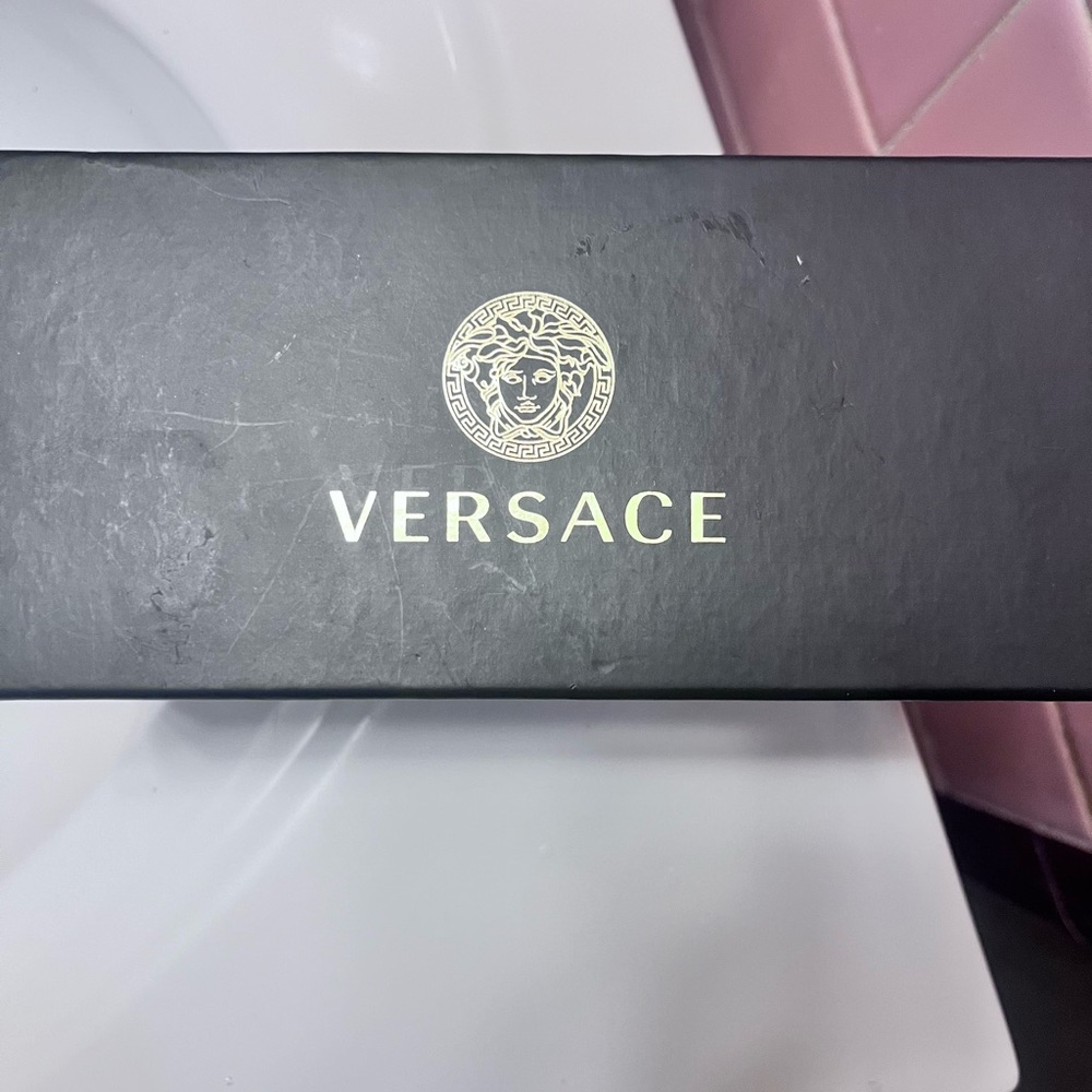 Versace Black glasses with case